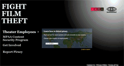 Desktop Screenshot of fightfilmtheft.org